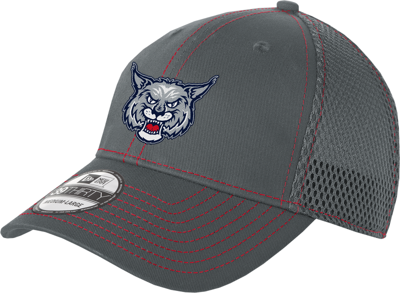 CT Bobcats New Era Stretch Mesh Contrast Stitch Cap