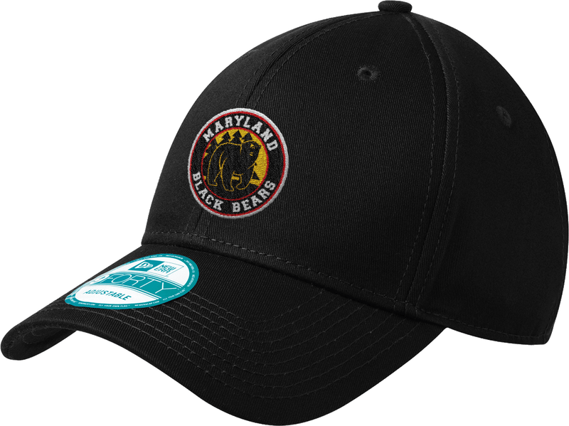 Maryland Black Bears New Era Adjustable Structured Cap