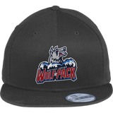 Hartford Jr. Wolfpack New Era Flat Bill Snapback Cap