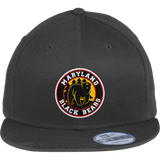 Maryland Black Bears New Era Flat Bill Snapback Cap