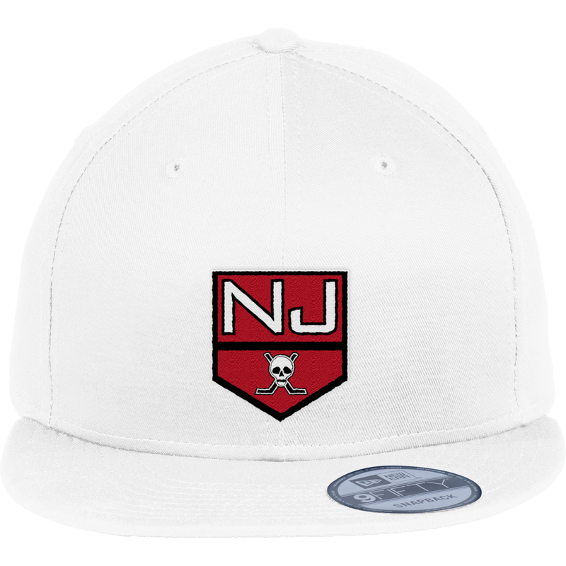 NJ Raiders New Era Flat Bill Snapback Cap