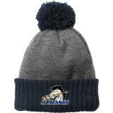 Mid-State Mustangs New Era Colorblock Cuffed Beanie