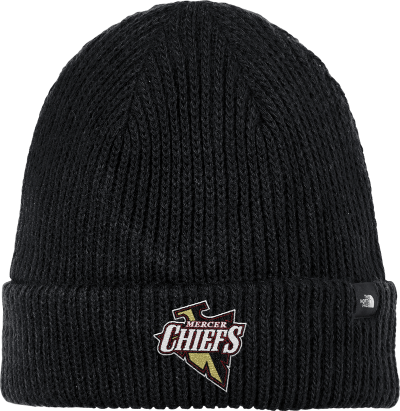 Mercer Chiefs The North Face Circular Rib Beanie