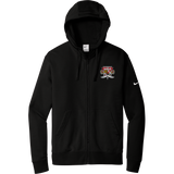 SOMD Lady Sabres Nike Club Fleece Sleeve Swoosh Full-Zip Hoodie