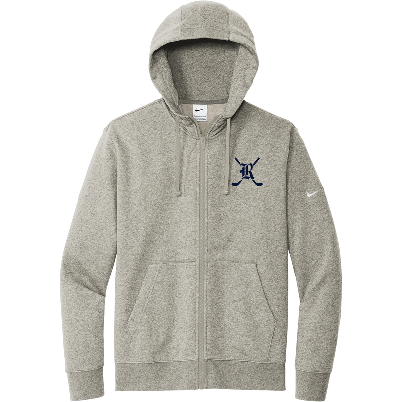 Randolph Middle School Nike Club Fleece Sleeve Swoosh Full-Zip Hoodie