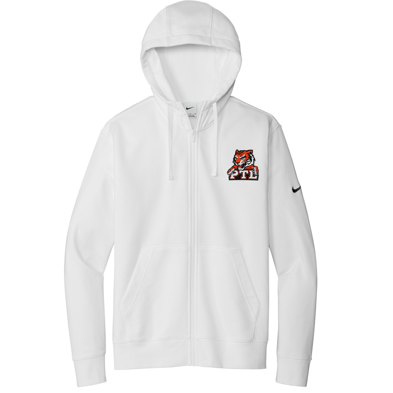 Princeton Tiger Lilies Nike Club Fleece Sleeve Swoosh Full-Zip Hoodie