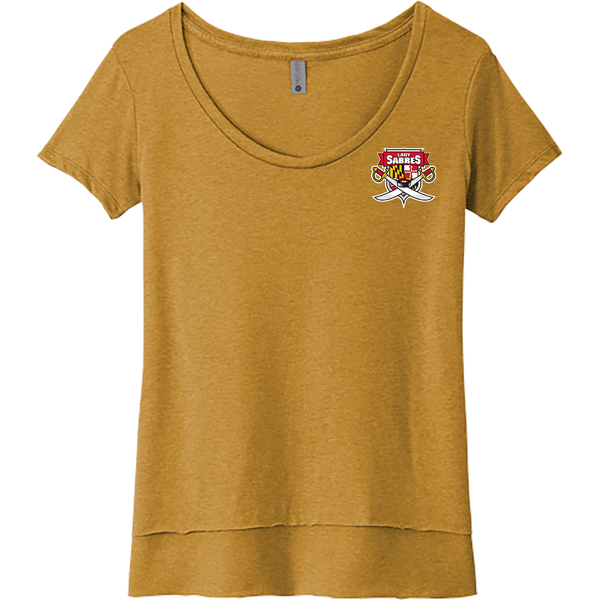 SOMD Lady Sabres Womens Festival Scoop Neck Tee