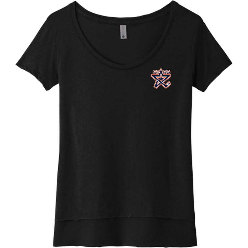 NY Stars Womens Festival Scoop Neck Tee