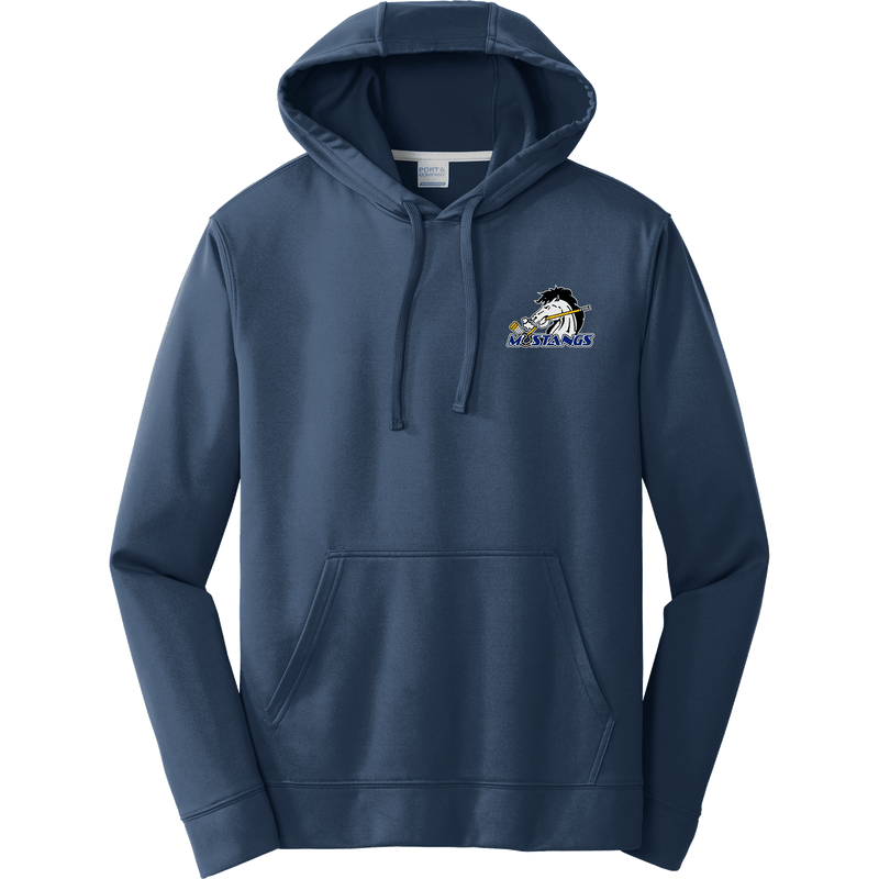 Mid-State Mustangs Performance Fleece Pullover Hooded Sweatshirt