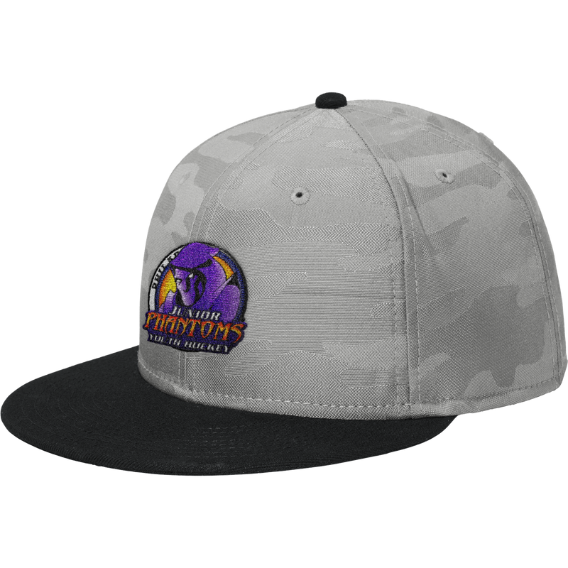 Jr. Phantoms New Era Camo Flat Bill Snapback Cap