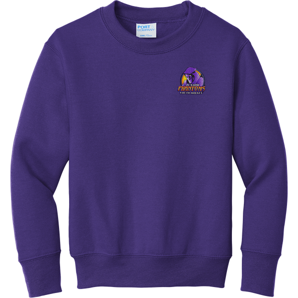 Jr. Phantoms Youth Core Fleece Crewneck Sweatshirt