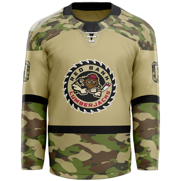 Red Bank Lumberjacks Adult Goalie Sublimated Jersey