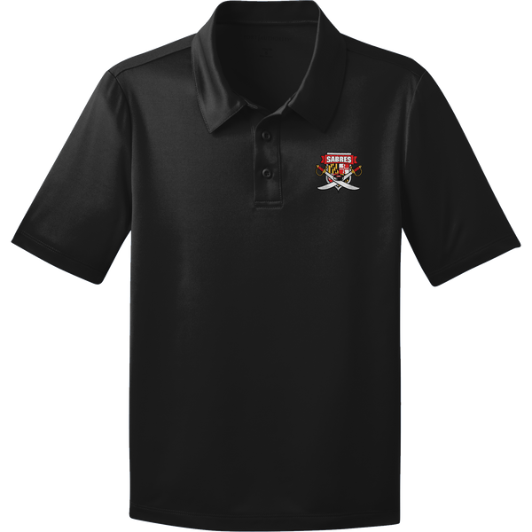 SOMD Sabres Youth Silk Touch Performance Polo