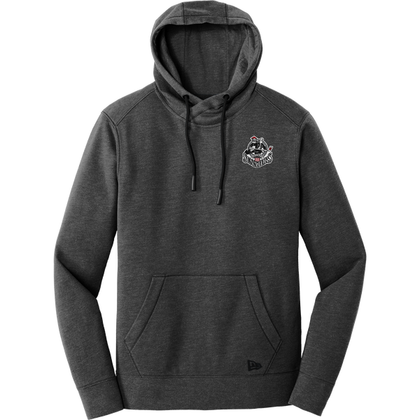 Grundy Senators New Era Tri-Blend Fleece Pullover Hoodie