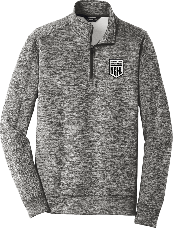 NGHL PosiCharge Electric Heather Fleece 1/4-Zip Pullover
