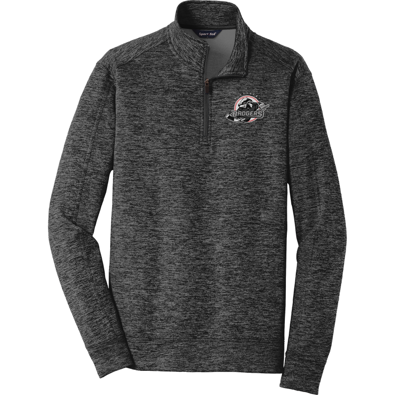 Allegheny Badgers PosiCharge Electric Heather Fleece 1/4-Zip Pullover