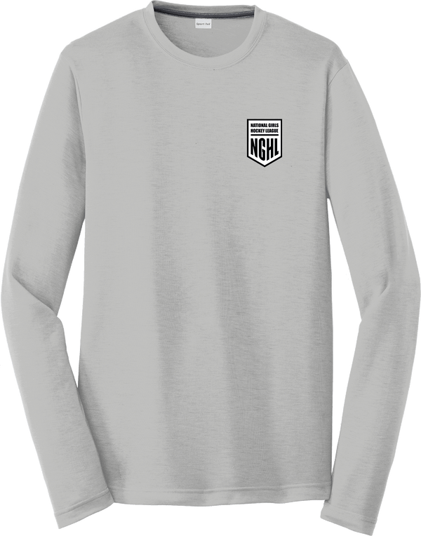 NGHL Long Sleeve PosiCharge Competitor Cotton Touch Tee (D2223-LC)