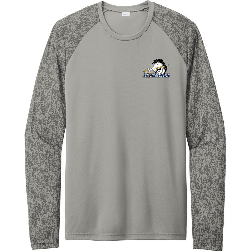 Mid-State Mustangs Long Sleeve Digi Camo Tee