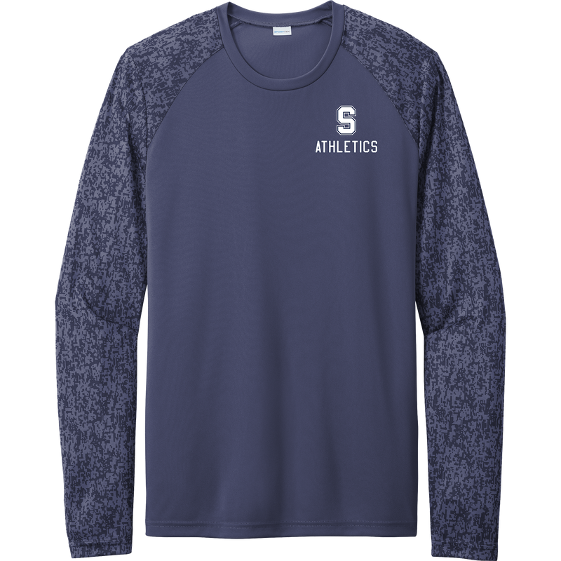 Midd South Athletics Long Sleeve Digi Camo Tee