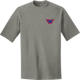 Mid-Fairfield PosiCharge Tri-Blend Wicking Raglan Tee