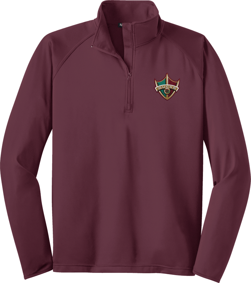 Delaware Ducks Sport-Wick Stretch 1/4-Zip Pullover