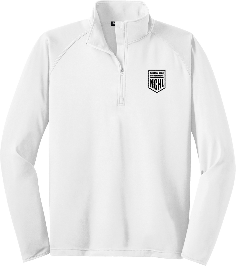 NGHL Sport-Wick Stretch 1/4-Zip Pullover