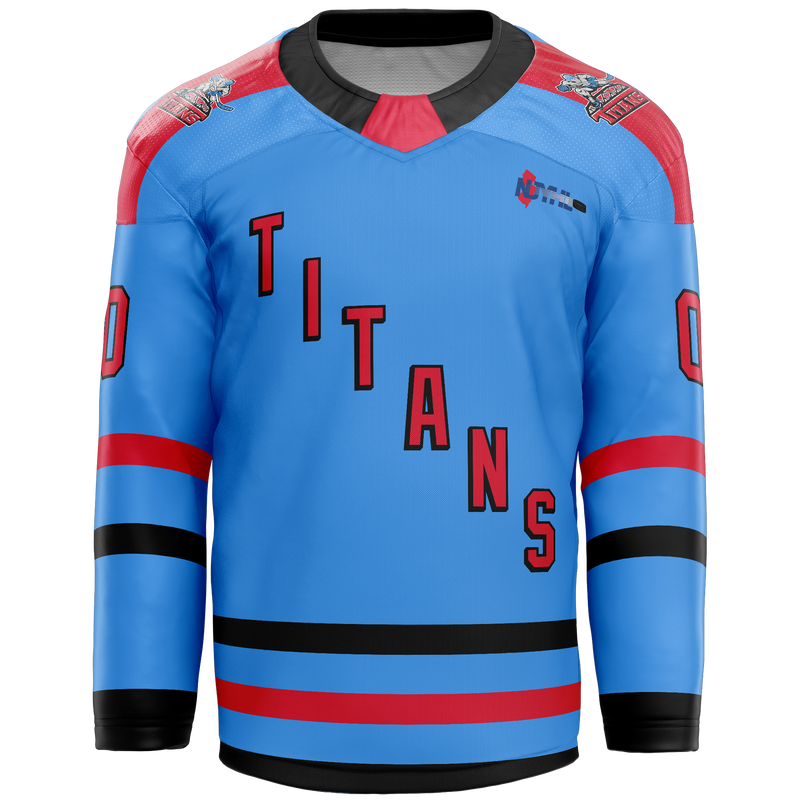 NJ Titans Tier 2 Adult Player Sublimated Jersey