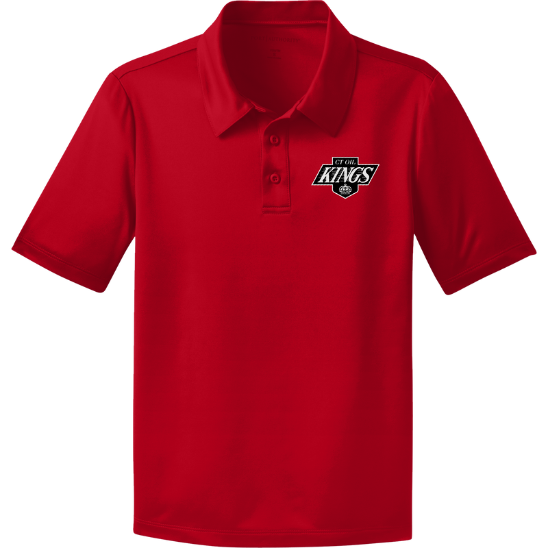 CT Oil Kings Youth Silk Touch Performance Polo