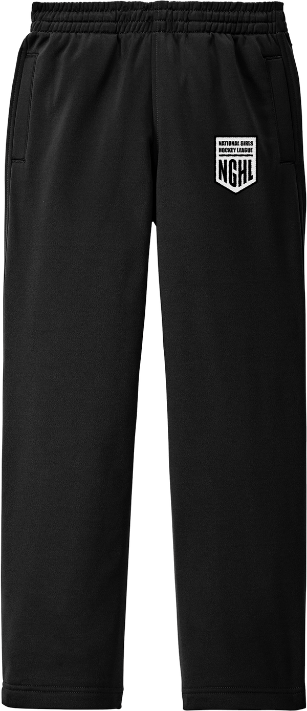 NGHL Youth Sport-Wick Fleece Pant