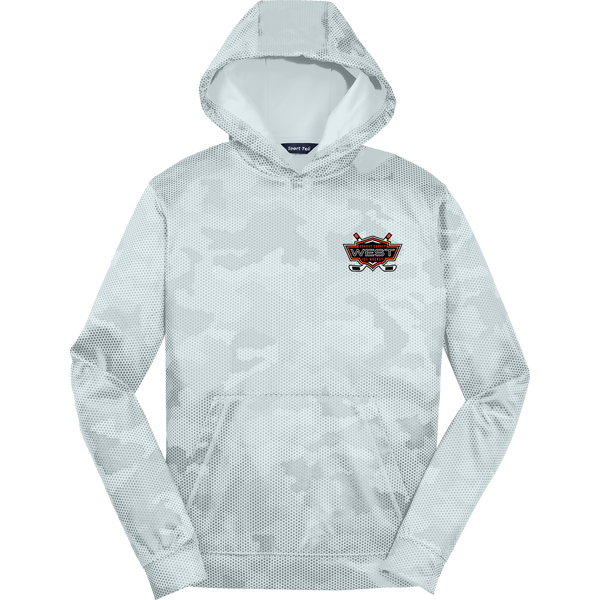 Orange County West Youth Sport-Wick CamoHex Fleece Hooded Pullover