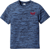 York Devils Youth PosiCharge Electric Heather Tee