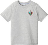 Delaware Ducks Youth PosiCharge  Tri-Blend Wicking Raglan Tee