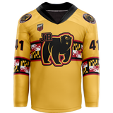 MD Jr Black Bears Youth Goalie Sublimated Jersey